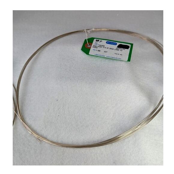 Silver filled jewelry wire 3.78 troy ozs great price $65 for metalsmith new - Picture 7 of 8